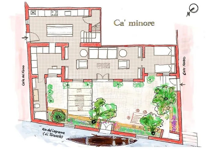 Appartement Ca' Minore Secret Garden Venise